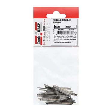Гвоздь финишный 1.4х40 бронзовый (40шт)