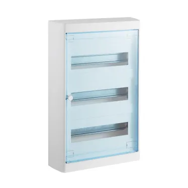 Щит распределительный навесной ЩРн-П-36 (3х12) прозрачная дверь Nedbox