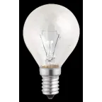 Лампа накаливания P45 240V 40W E14 clear