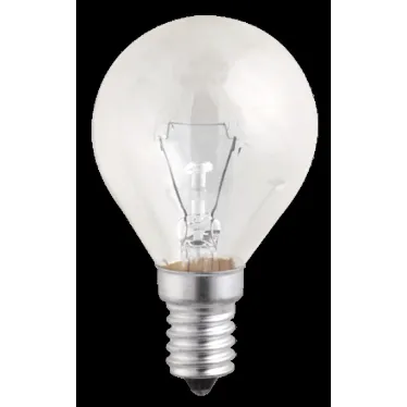 Лампа накаливания P45 240V 40W E14 clear