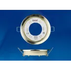 Светильник ультркий встраиваемый В составе набора из 10шт GX53/H2 GOLD 10 PROM Корпус золото Картон