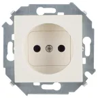 15 Розетка 2P 16А 250В винтовой зажим слоновая кость