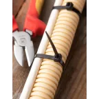 Хомут 4.8х150 черный нейлон (100шт)