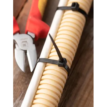 Хомут 4.8х150 черный нейлон (100шт)