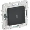 SKANDY Выключатель 1-клавишный с индикацией 10А SK-V07G графит IEK