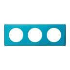 Рамка, трехпостовая, лазурный пунктум