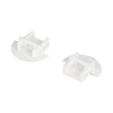 Заглушка для MIC-F белая с отверстием (ARL, Пластик)