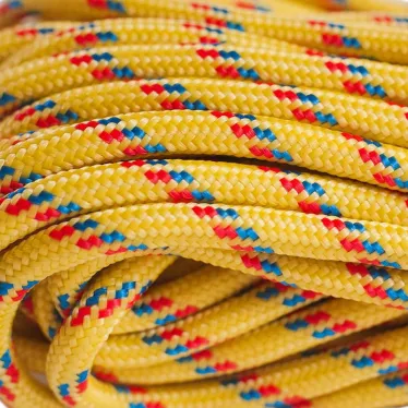 Шнур полипропилен 16-и прядей с сердечником цветной 4,0мм (300м)