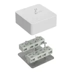 Коробка огнестойкая разветвительная для кабель-канала 40-0450-FR6.0-4-8-Р Е15-Е60 75х75х30