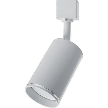 Светильник трековый на шинопровод ДПО GU10 без лампы IP40 белый