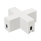 Коннектор крестовой NEO-CLIP-38-CON-X-WH (IP40 металл, 3 года)