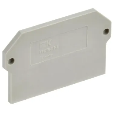 Заглушка для CTS-DT 4мм2 серая IEK