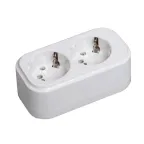 Колодка K02 2 места 2P+PE 16A CLASSIC