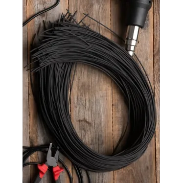 Трубка термоусаживаемая ТУТ нг 2/1 черная в отрезках по 1м PROxima