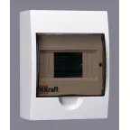 Щит распределительный навесной ЩРн-П-6 IP41 пластиковый прозрачная дверь