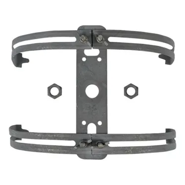 Держатель молниеприемника 1-2 метра на круглый конек двойной PROxima