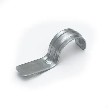 Скоба металлическая однолапковая СМО 21-22 для монтажного пистолета (без отверстий) (100 шт/уп)