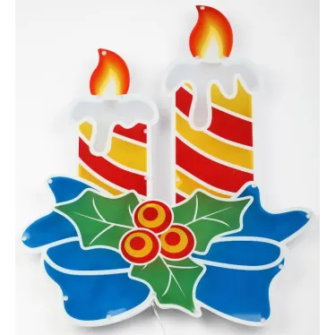 Фигура LED Свечки, ENIOF-09 220V, IP44 (6/60)