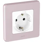 Рамка 1 пост INSPIRIA розовая