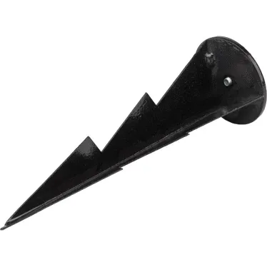 Держатель грунтовый ДГ-02 для прожекторов и ландшафтных светильников черный для крепления в грунт