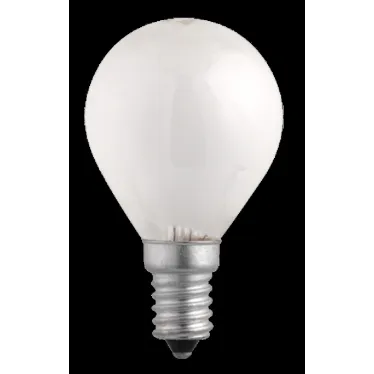 Лампа накаливания P45 240V 40W E14 frosted