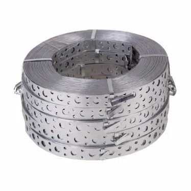 Лента-полоса монтажная оцинкованная. перфорированная прямая 20х0.70 мм. 25 м