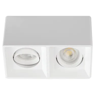 Светильник настенно-потолочный спот OL24-2 WH MR16/GU5.3, белый, поворотный лампа MR16 ( в комплект не входит)