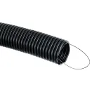 Труба гофрированная FPHF с зондом d50мм (20м.) черная Plast PROxima