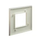 Avanti Рамка ARTLEBEDEV Белый жемчуг 2 модуля