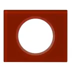 Рамка, однопостовая, смальта кармин