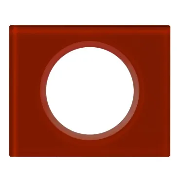 Рамка, однопостовая, смальта кармин