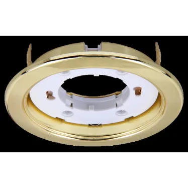 Светильник под лампу с цоколем GX70 золото глянцевое 121х54 мм