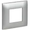 SKANDY Рамка 1-местная SK-F01S серебряный IEK