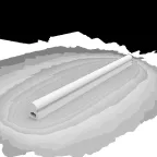 Светильник линейный светодиодный ДБО 8 Вт 600 лм 4000К AC 220В IP20 560х22х33мм TL Elementary Gauss