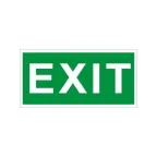 Пиктограмма (наклейка) ПЭУ 012 Exit (250х115) SIRAH | 2502001990 | Световые Технологии