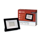 Прожектор светодиодный СДО-7 50Вт 230В 6500К IP65 черный | 4690612034638 | IN HOME