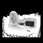 Лента светодиодная LED 2835/60-SMD 6 Вт/м 600 лм/м 3000К DC 12В IP65 8мм комплект лента и драйвер (блистер 5м) Basic Gauss