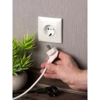 Валенсия лицевая панель розетки 1-местной с/з 16А жемчуг с защ. штор.