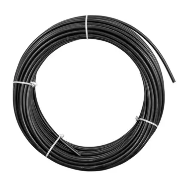 Труба гладкая жесткая ПНД черная d20мм (100м) PROxima