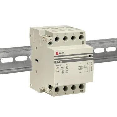 Контактор модульный 32А 3п 3NО+NC