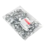 Скоба металлическая однолапковая d19-20мм (100шт) PROxima