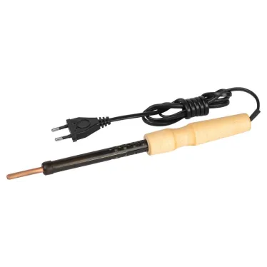 Паяльник ЭПЦН с деревянной рукояткой 230 В 65 Вт