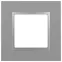 Рамка для розеток и выключателей Elegance 14-5011-03 Classic, на 1 пост, алюминий