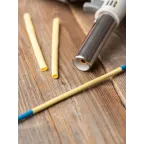 Трубка термоусаживаемая ТУТ нг 6/3 желтая рулон PROxima