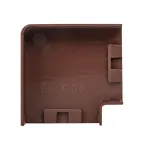 Поворот 90 градусов (40х16) (4 шт) Plast под темное дерево