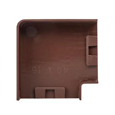 Поворот 90 градусов (40х16) (4 шт) Plast под темное дерево