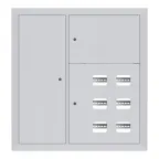 Щит этажный 6 кв. слаботочка слева (1000х950х160) Basic