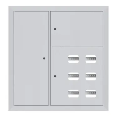 Щит этажный 6 кв. слаботочка слева (1000х950х160) Basic