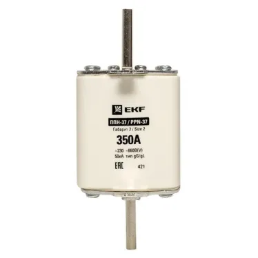 Вставка плавкая ППН-37 400/350А габарит 2