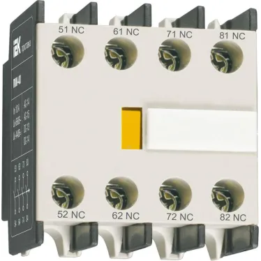 Приставка ПКИ-04 дополнительные контакты 4р